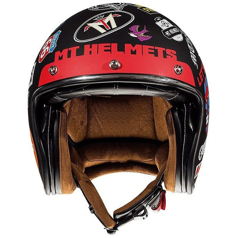 Мотошлем MT Helmets Le Mans 2 SV Anarchy Black/Multicolor