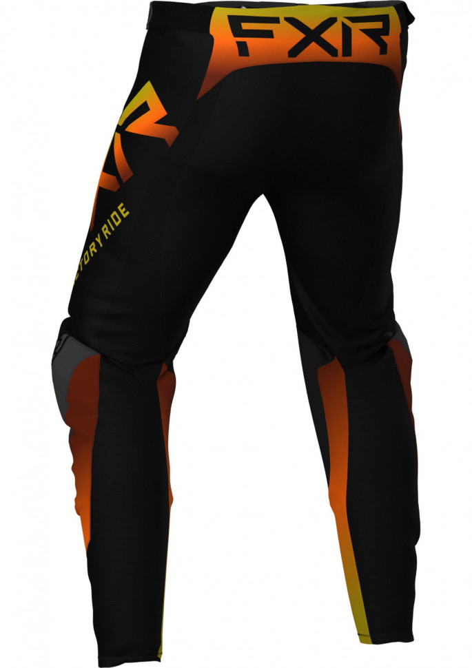 Мотоштаны FXR Helium MX 21 Inferno/Char/Black