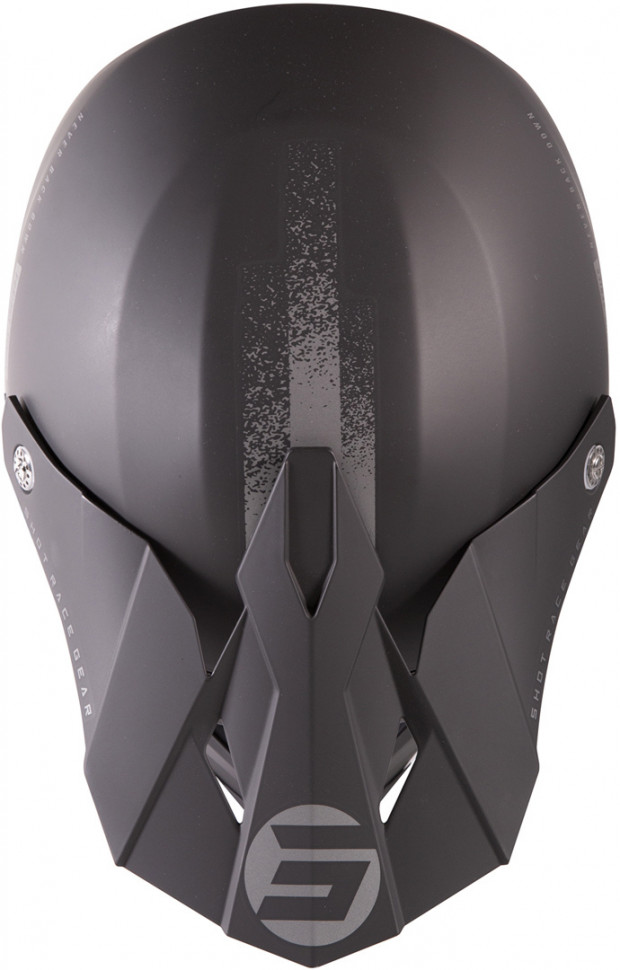 Мотошлем Shot Racing Furious Raw 2.0 Black/Grey