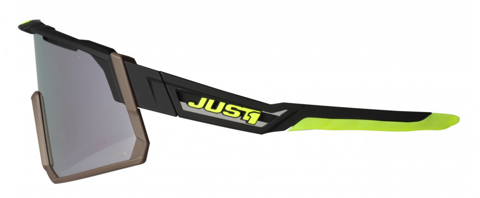 Солнцезащитные очки Just1 Sniper Black/Fluo Yellow With Dark Grey Mirror Lens (646012019433101)