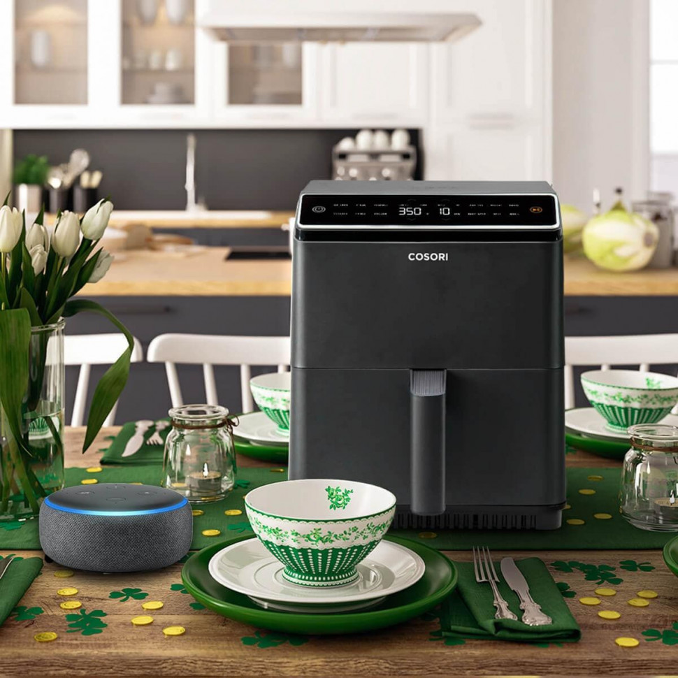 Мультипіч Cosori Smart Dual Blaze Chef Edition 6.4 л (KAAPAFCSSEU0078Y)