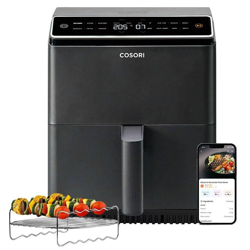 Мультипіч Cosori Smart Dual Blaze Chef Edition 6.4 л (KAAPAFCSSEU0078Y)