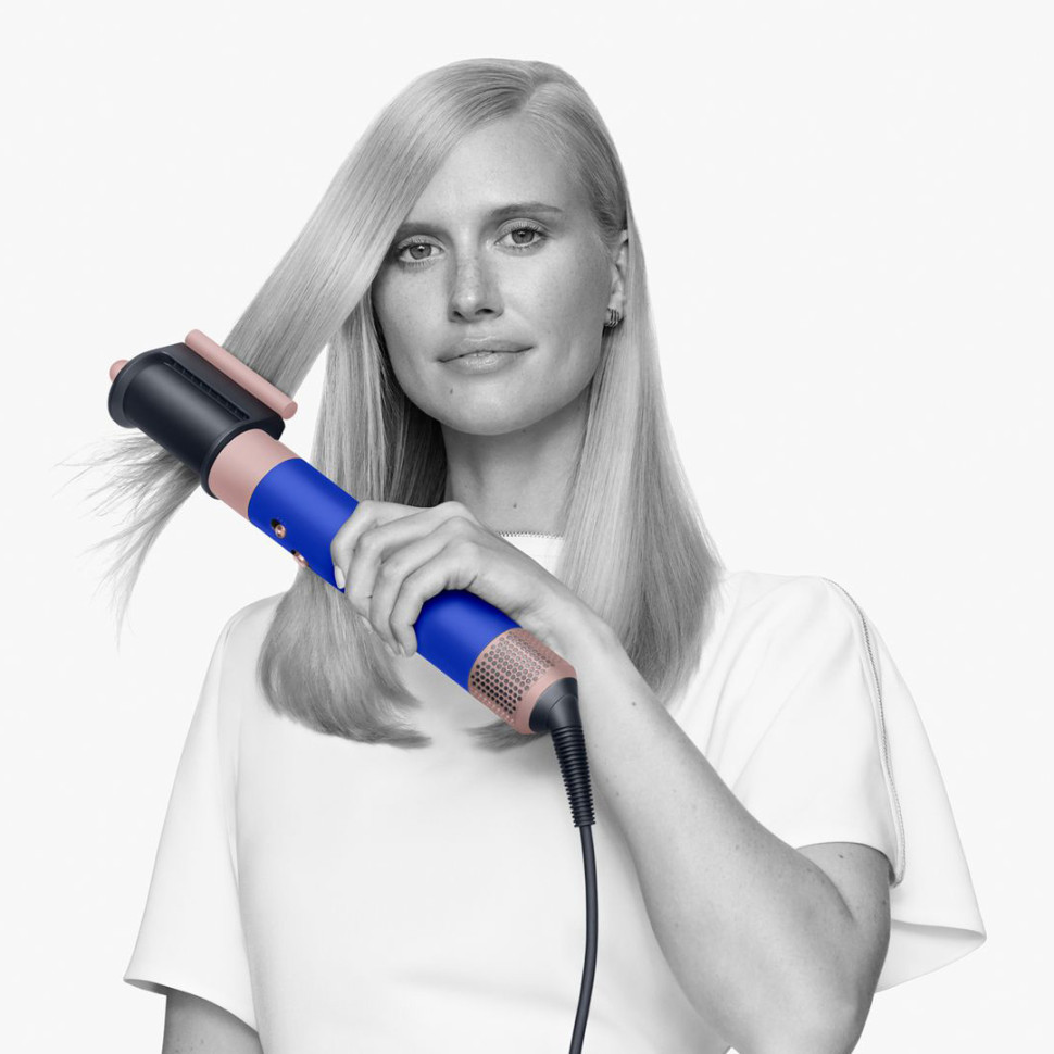 Фен Dyson HS05 Airwrap Complete Long Blue/Blush Gift Edition 2023 UK (460703-01)