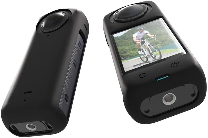 Силіконовий чохол із захистом лінз MSCAM для Insta360 X4