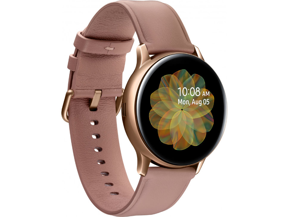 Смарт-часы Samsung Galaxy watch Active 2 Stainless steel (R830) Gold (SM-R830NSDASEK)