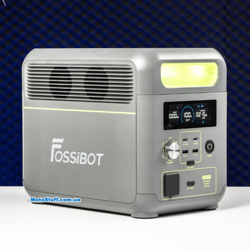 Зарядна станція Fossibot F1200 (1024 Вт·год / 1200 Вт)