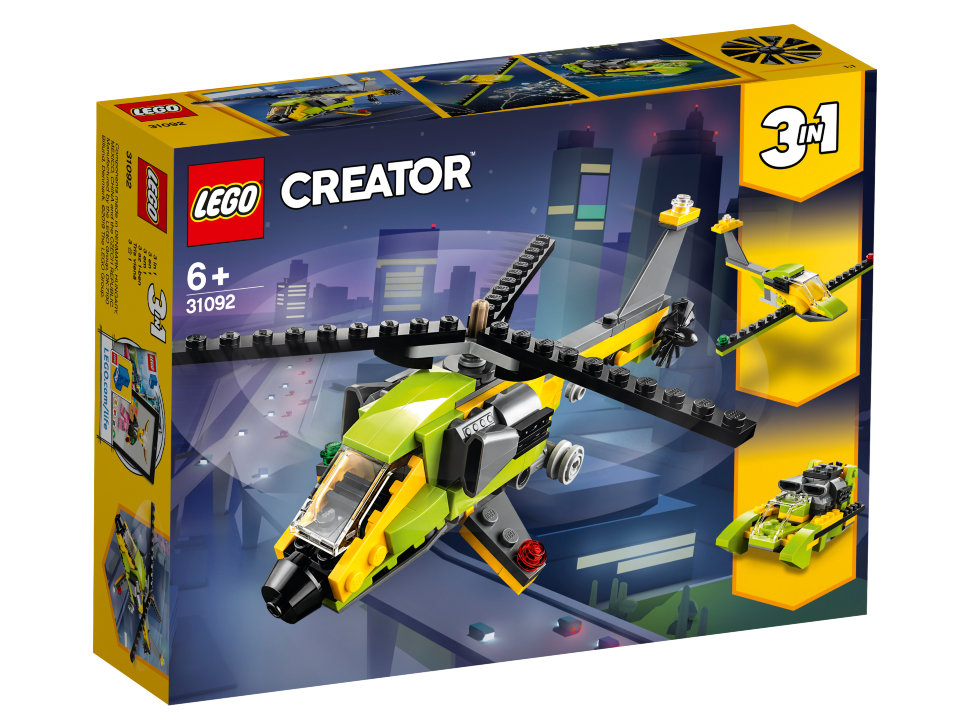 Конструктор Lego Creator: приключения на вертолёте (31092)