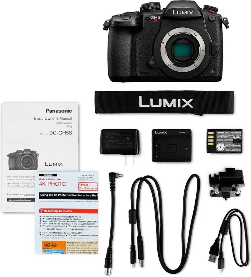 Камера Panasonic Lumix DC-GH5S Body (DC-GH5SEE-K)