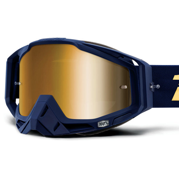 Мото очки 100% Racecraft Bakken Mirror Lens True Gold (50110-332-02)