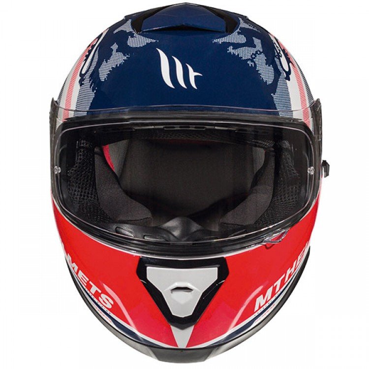Мотошлем MT Helmets Thunder 3 SV Kingdom Blue/White/Red