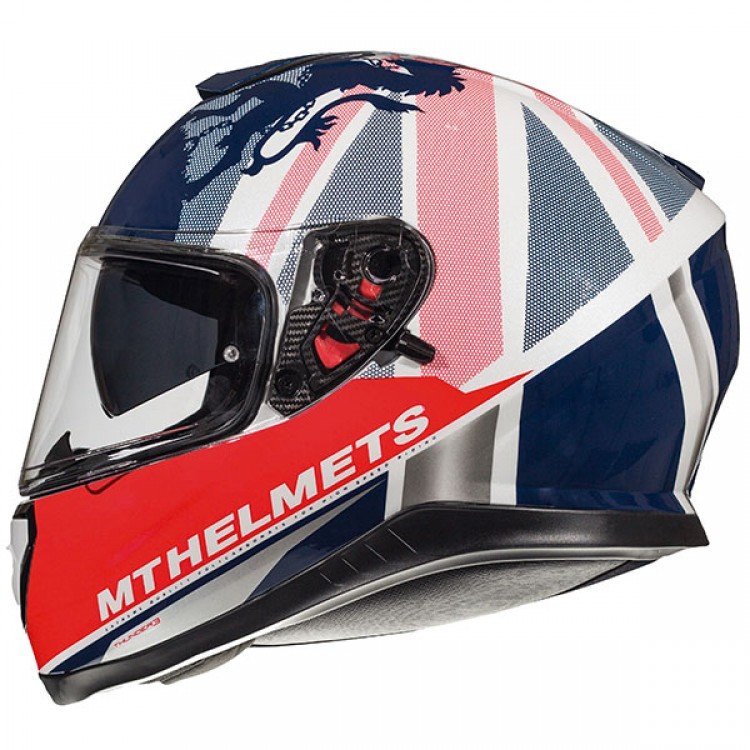 Мотошлем MT Helmets Thunder 3 SV Kingdom Blue/White/Red