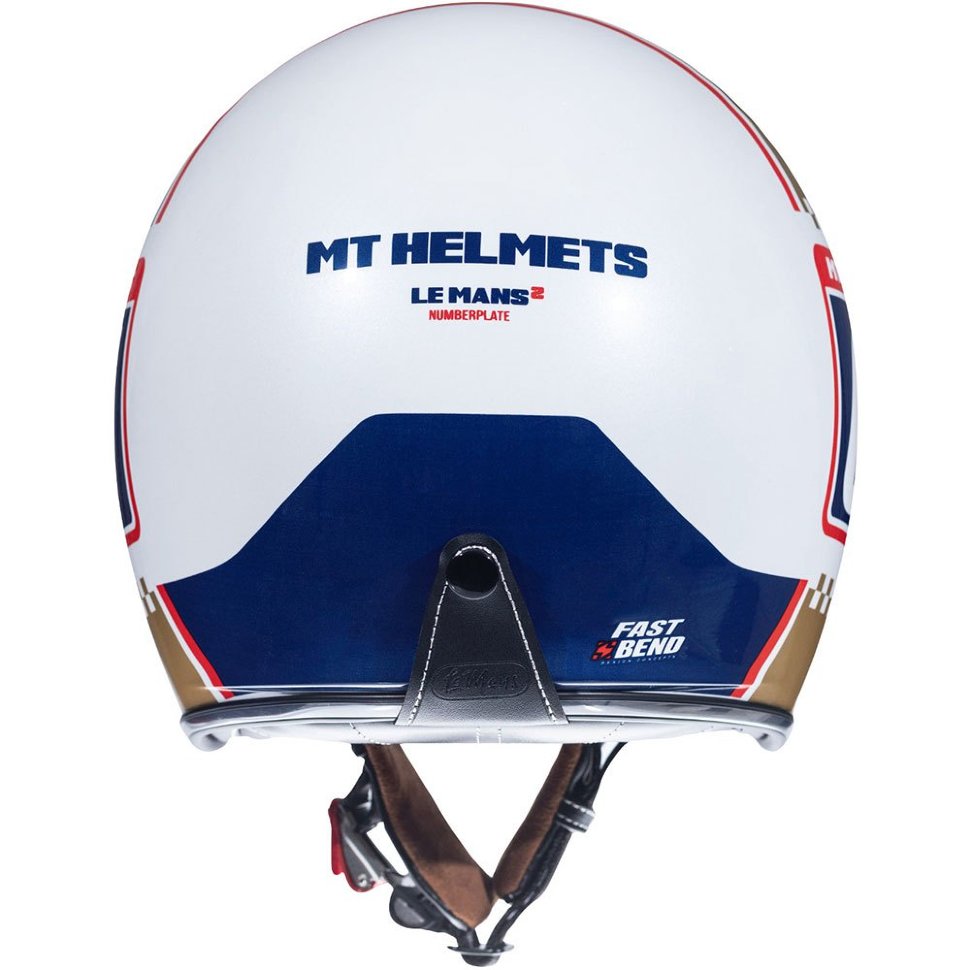 Мотошлем MT Helmets Le Mans 2 SV Numberplate