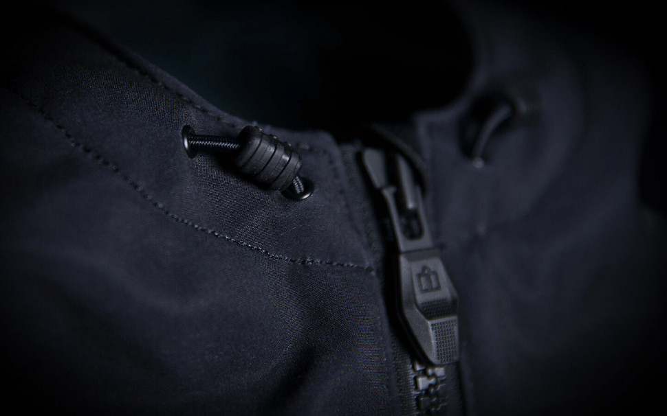 Мотокуртка мужская Icon Merc Black