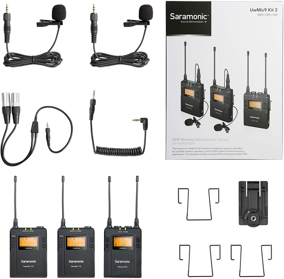 Радиосистема Saramonic UwMic9 Kit2