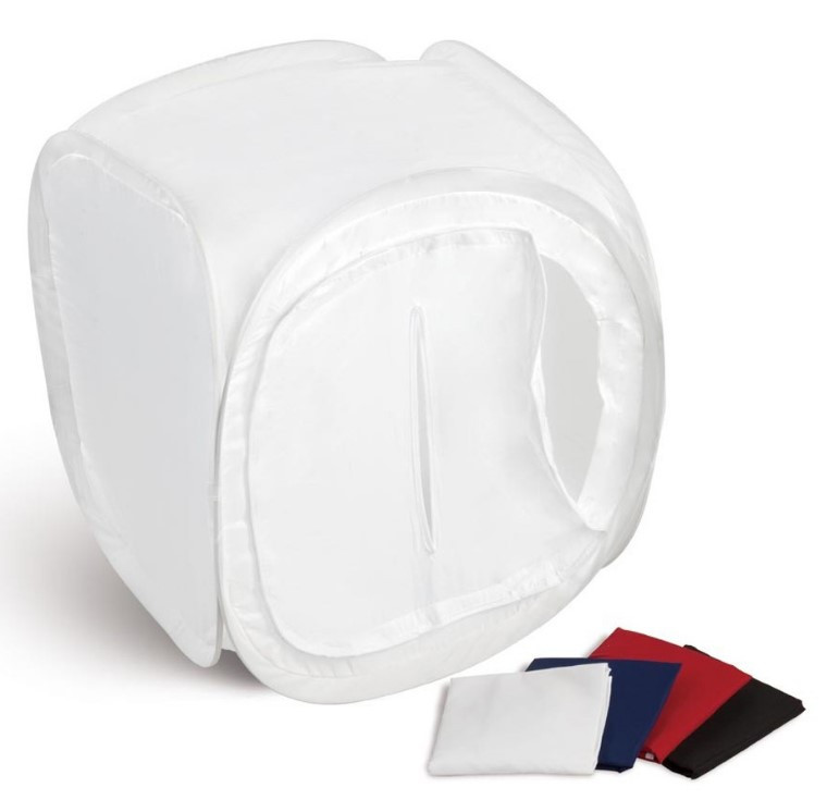 Лайт куб Mircopro LT-011 40х40х40 см. белый с 4 фонами (LT-011_404040)