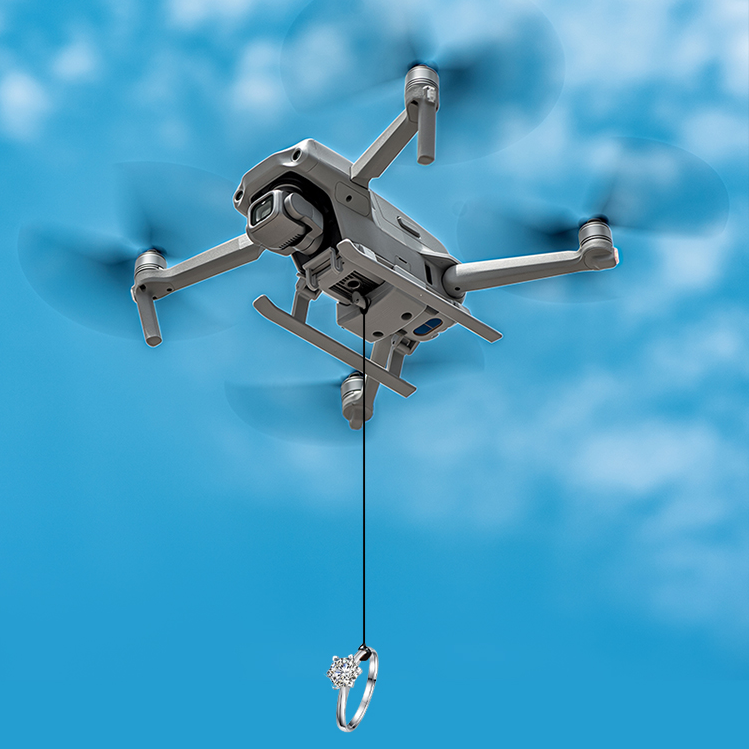 Система сброса груза StartRC для квадрокоптера DJI Mavic Air 2 / Air 2S (1109410)