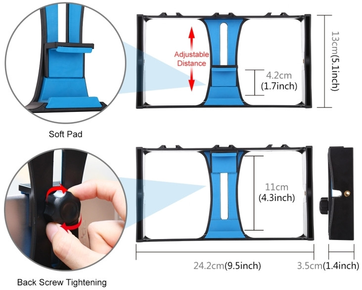 Набор блогера Puluz PKT3025L Blue