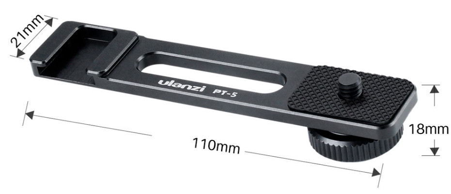 Розширювальна планка Ulanzi PT-5 для встановлення мікрофона
