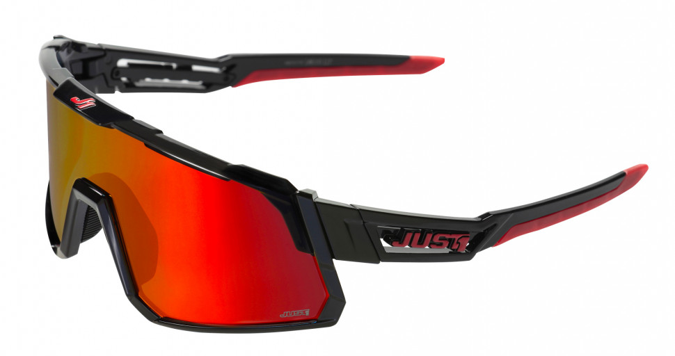 Солнцезащитные очки Just1 Sniper Black/Red With Red Mirror Lens (646011017137101)