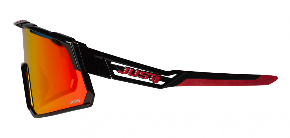 Солнцезащитные очки Just1 Sniper Black/Red With Red Mirror Lens (646011017137101)