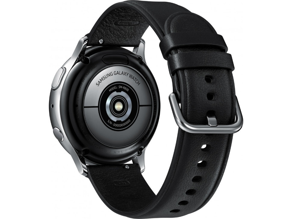 Смарт-часы Samsung Galaxy watch Active 2 Stainless steel (R830) Silver (SM-R830NSSASEK)