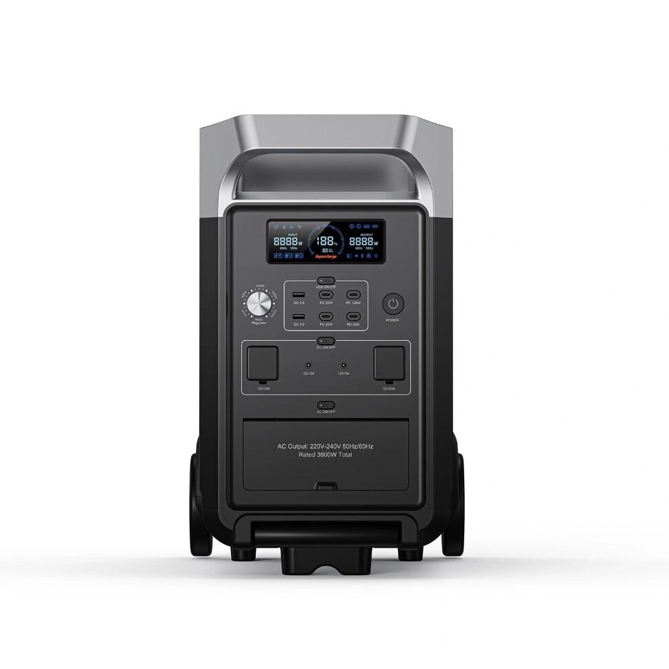 Зарядная станция Fossibot F3600 Pro (3840 Вт·ч / 3600 Вт)