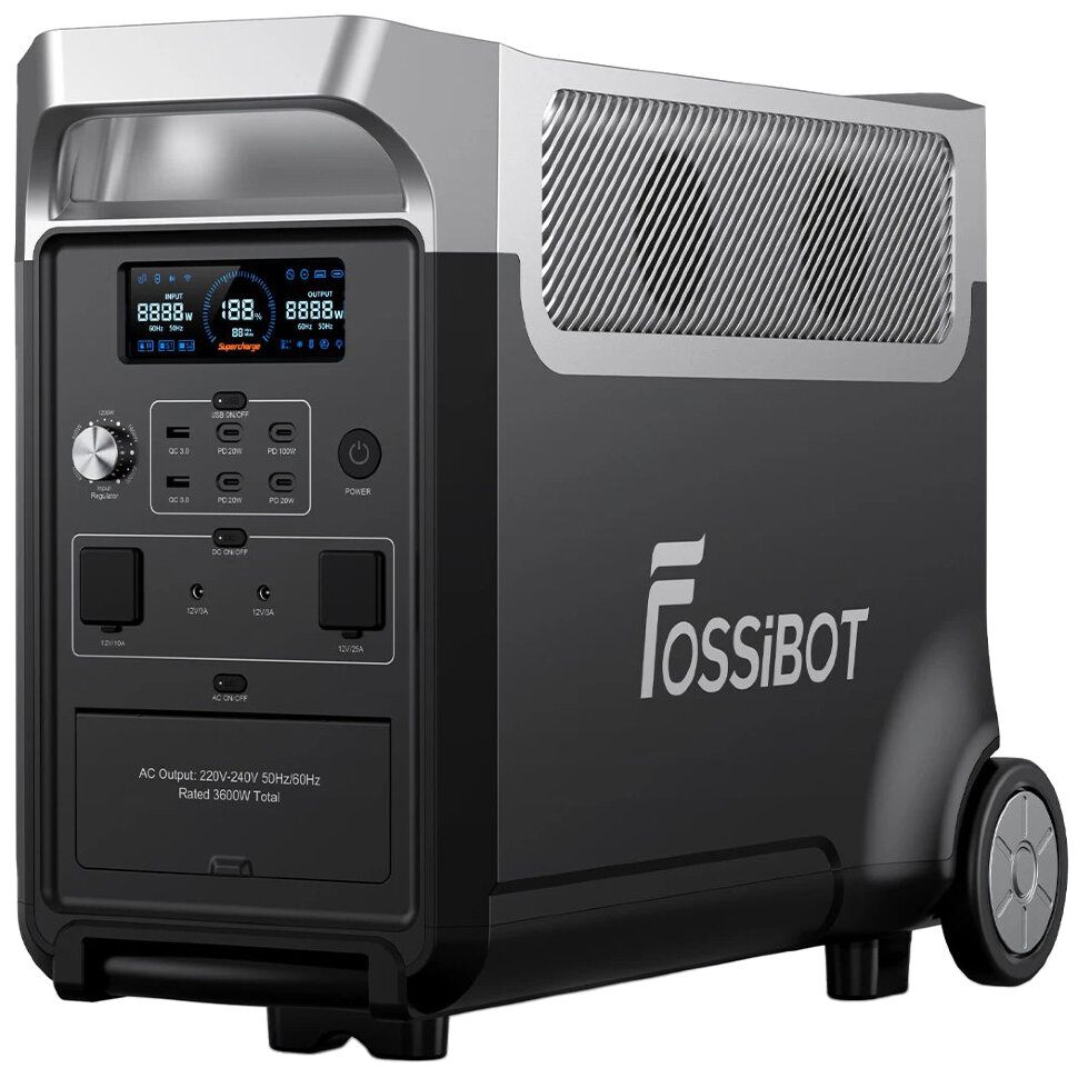 Зарядная станция Fossibot F3600 Pro (3840 Вт·ч / 3600 Вт)