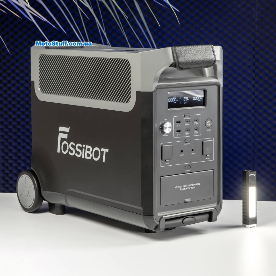 Зарядная станция Fossibot F3600 Pro (3840 Вт·ч / 3600 Вт)