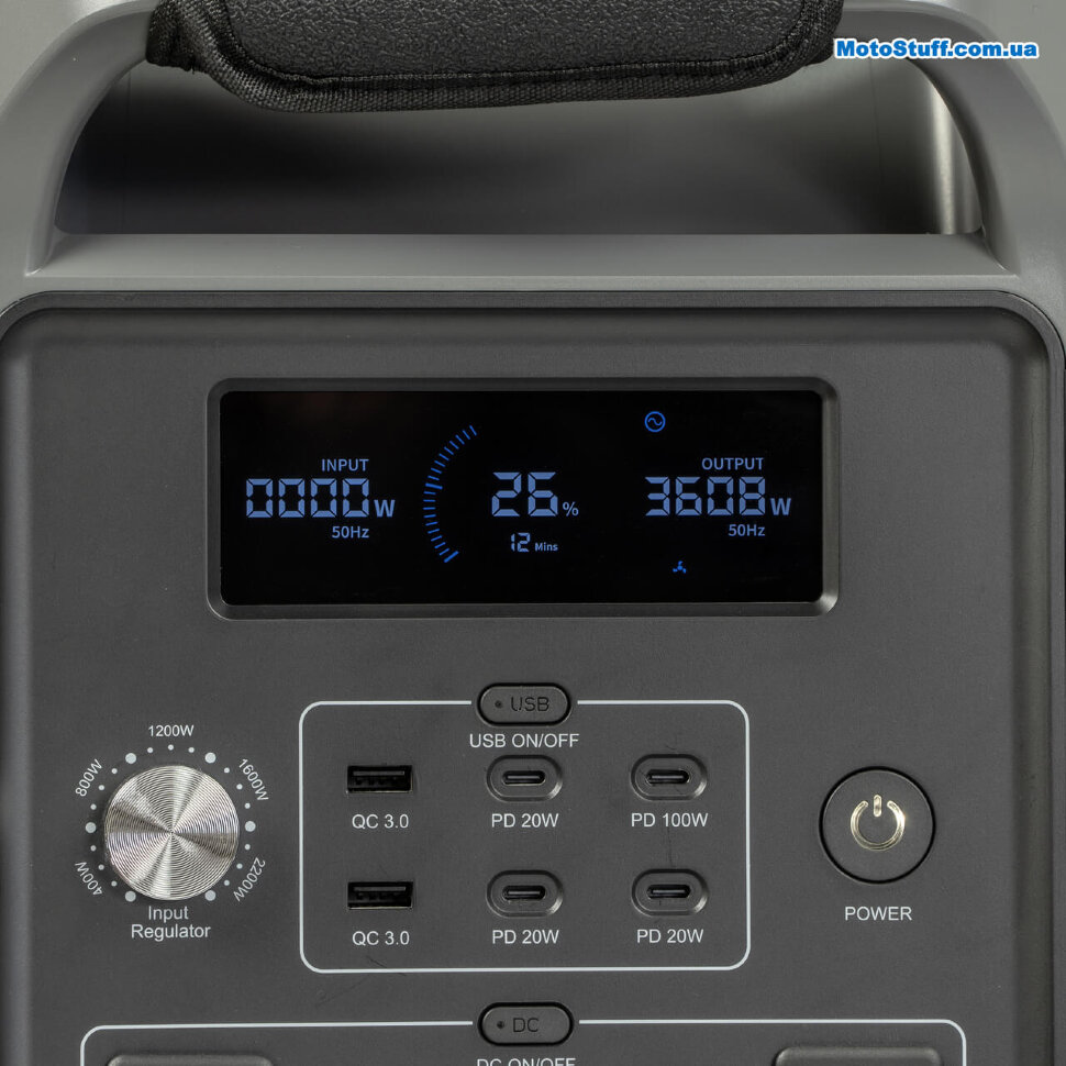 Зарядная станция Fossibot F3600 Pro (3840 Вт·ч / 3600 Вт)