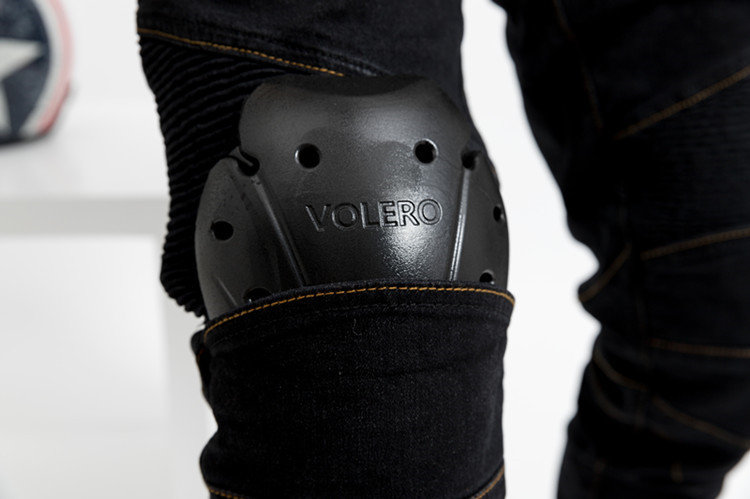 Мотоджинсы с защитой KOMINE PK-718 Kevlar super fit Black