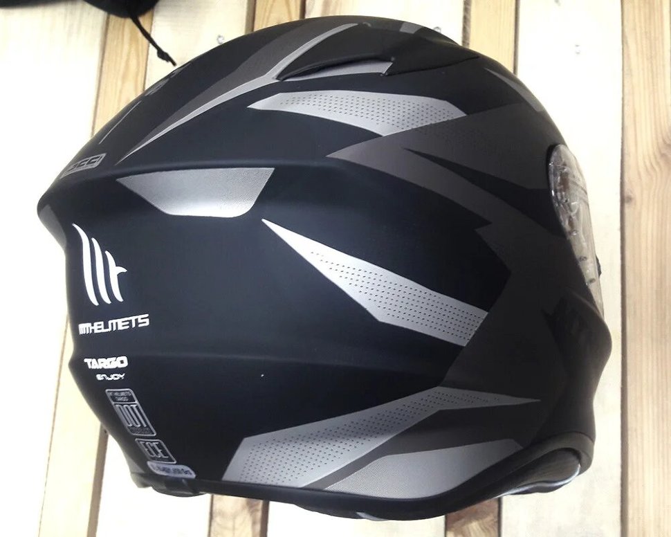 Мотошлем MT Helmets Targo Enjoy Grey Mat