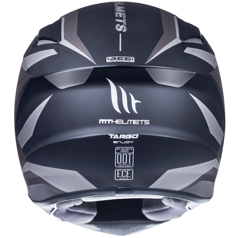 Мотошлем MT Helmets Targo Enjoy Grey Mat