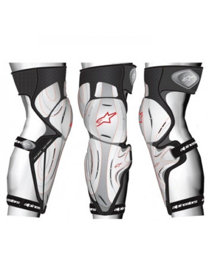 Защита коленей Alpinestars Bionic SX Titanium Red