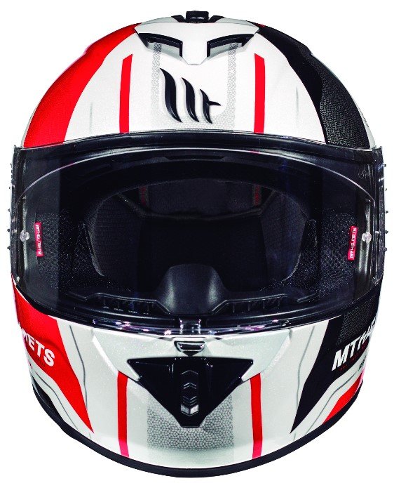 Мотошлем MT Helmets Rapide Duel Gloss Pearl Red