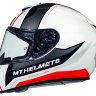 Мотошлем MT Helmets Rapide Duel Gloss Pearl Red