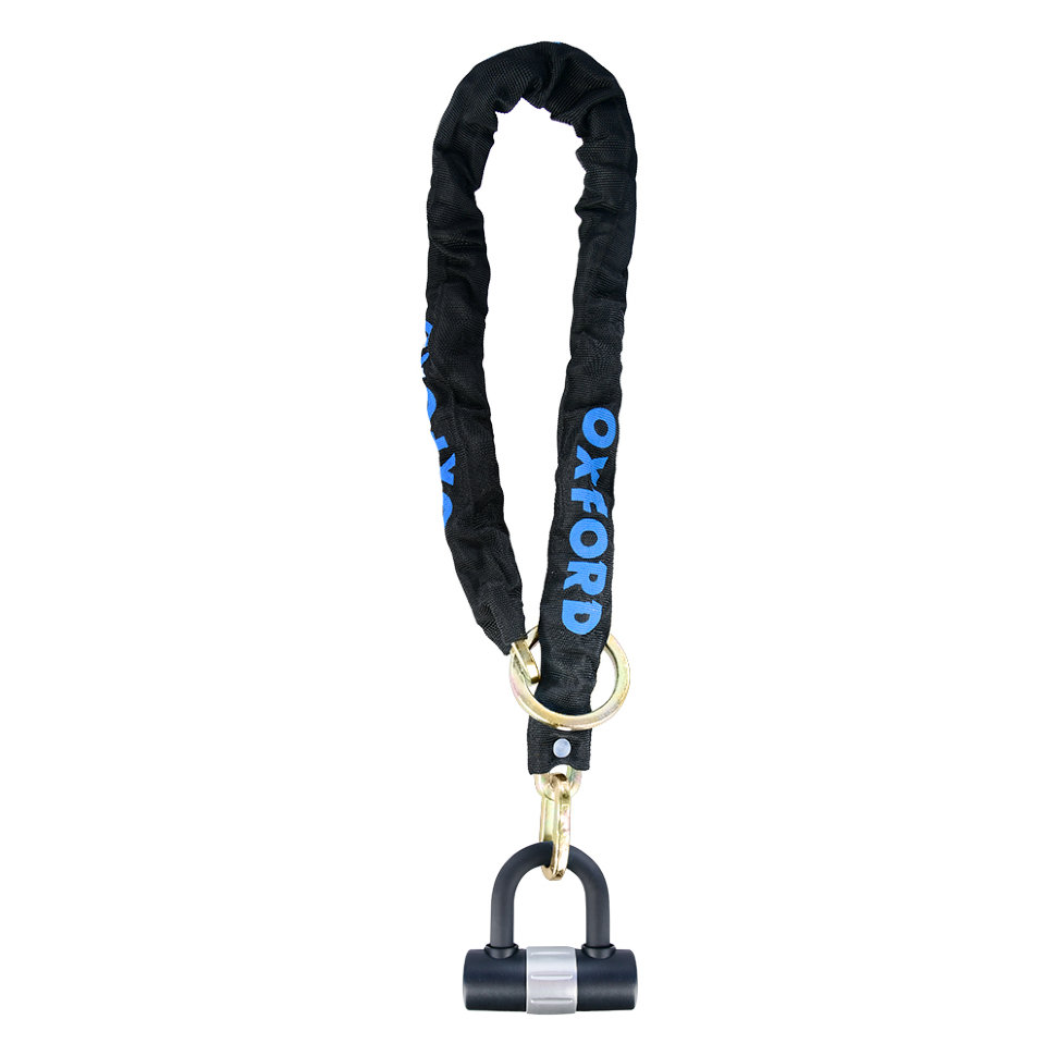 Мотозамок с цепью Oxford HD Loop Chain Lock 1.2 mtr x 10mm (LK146)