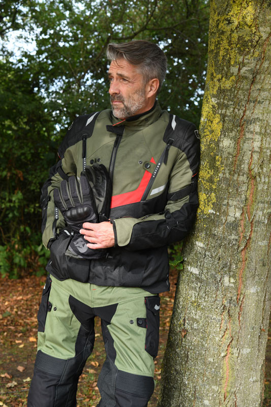 Мотокуртка мужская Oxford Montreal 3.0 MS Jacket Army Green