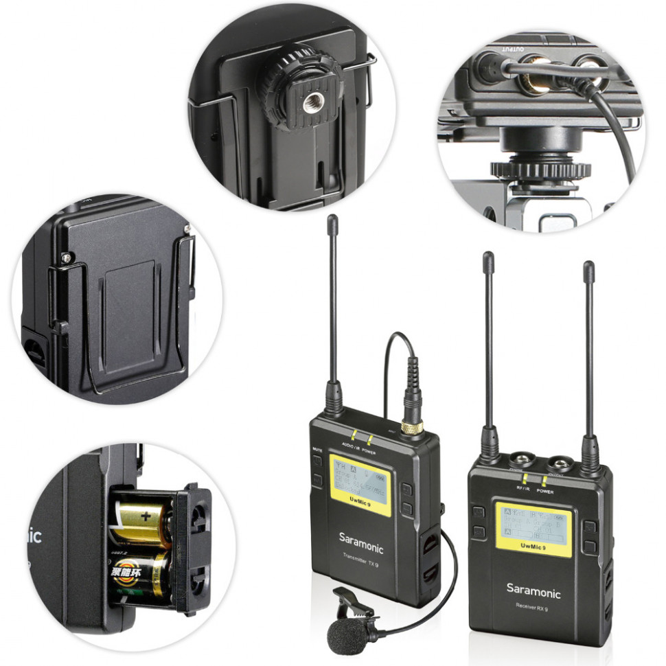 Радиосистема Saramonic UwMic9 Kit4