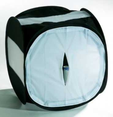 Лайт куб Mircopro LT-016 80х80х80 см. чёрный с белым фоном (LT-016_808080)