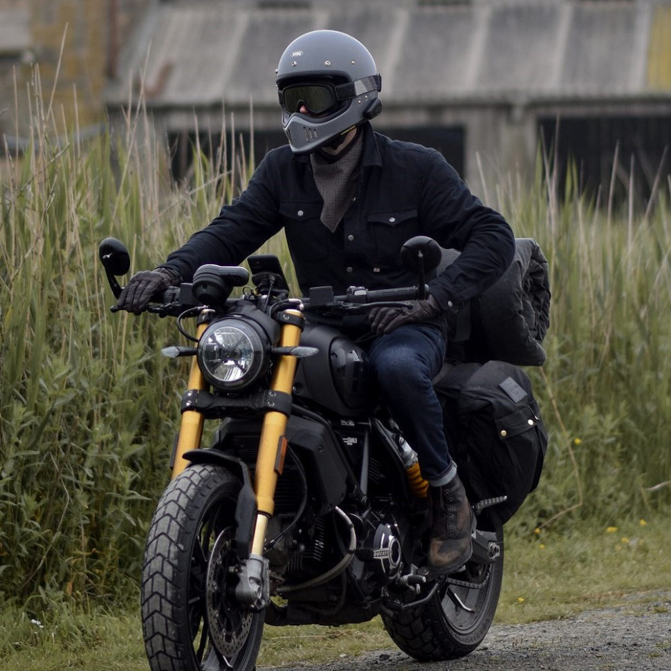 Мотосорочка Oxford Kickback 2.0 MS Shirt Black