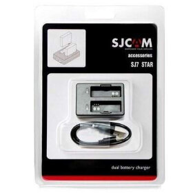 Подвійний зарядний SJCAM Dual-slot Battery Charger for SJ7