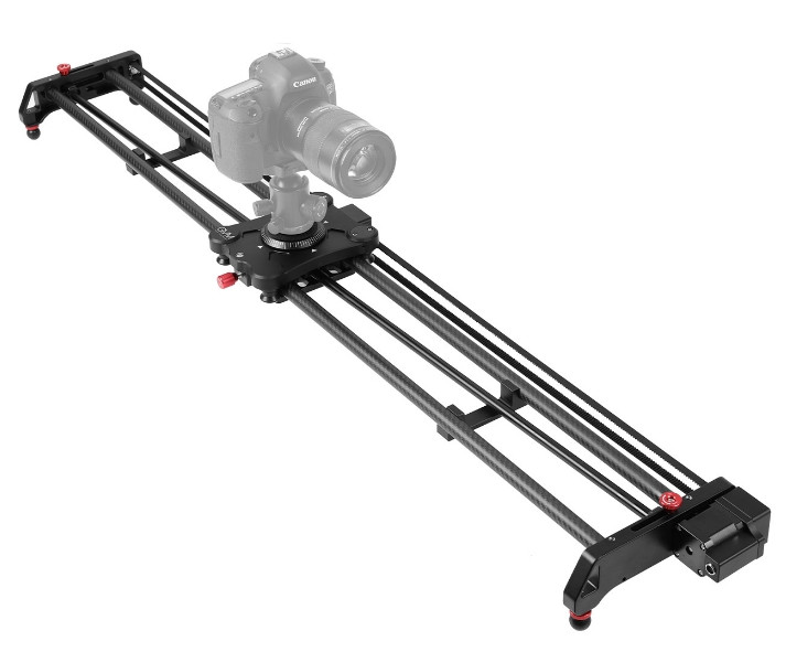 Слайдер карбоновый моторизированный GVM GR-120QD Professional 120 см.