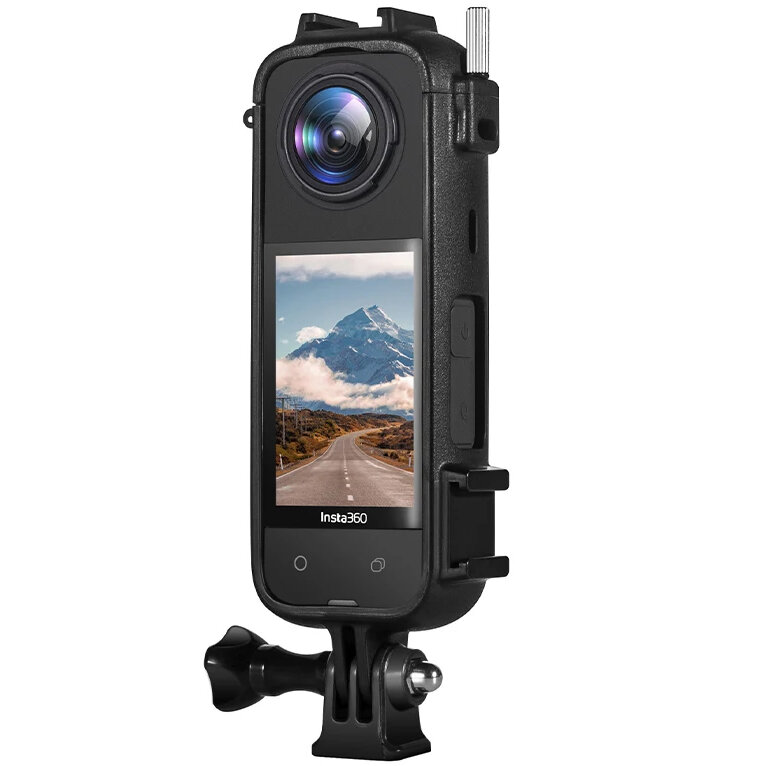 Универсальная клетка + силиконовая защита линз MSCAM для Insta360 X4