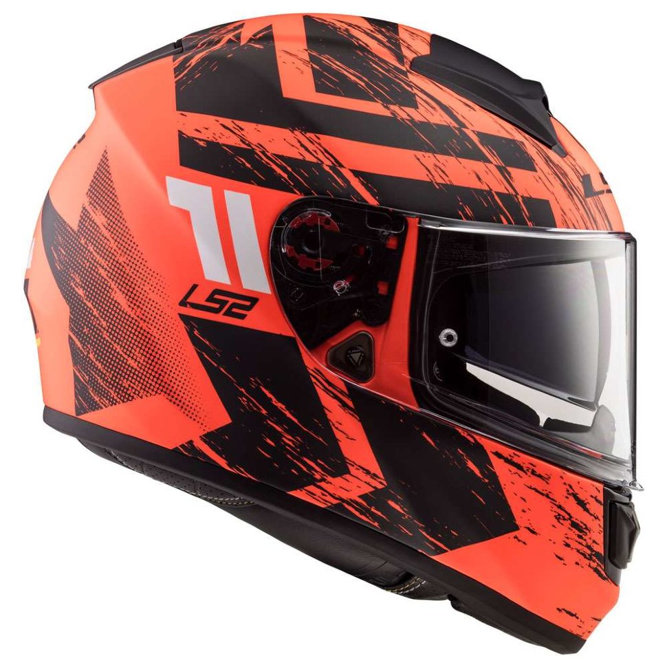 Мотошлем LS2 FF397 Vector FT2 Hunter Matt Orange/Black