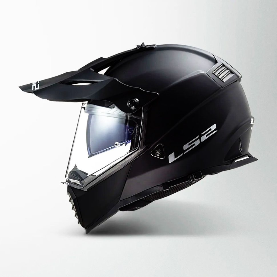 Мотошлем LS2 MX436 Pioneer Evo Gloss Black
