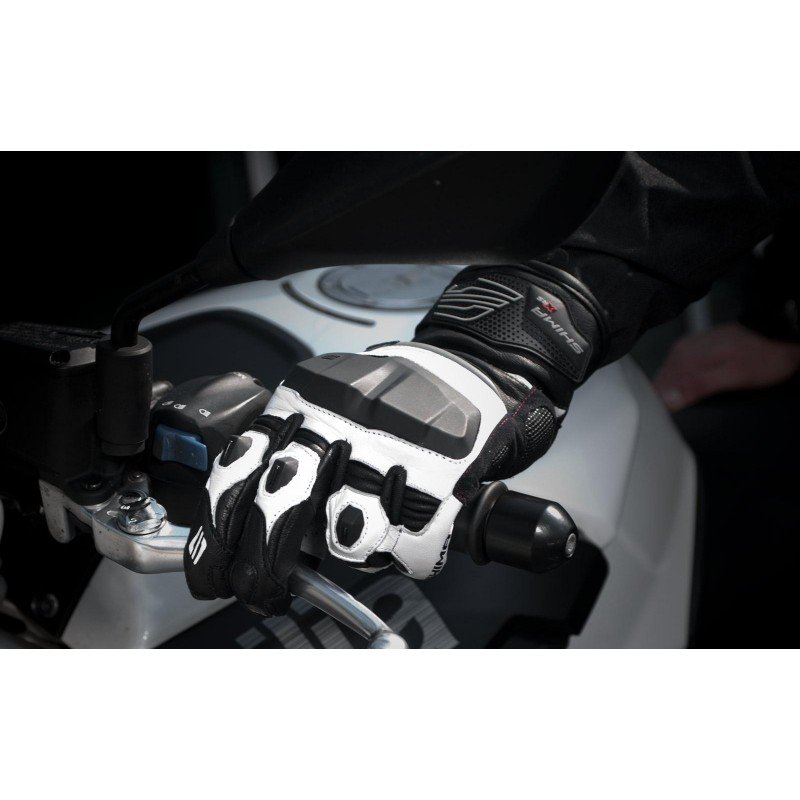 Мотоперчатки Shima XRS White