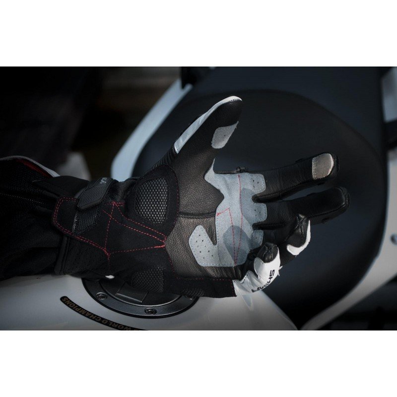 Мотоперчатки Shima XRS White