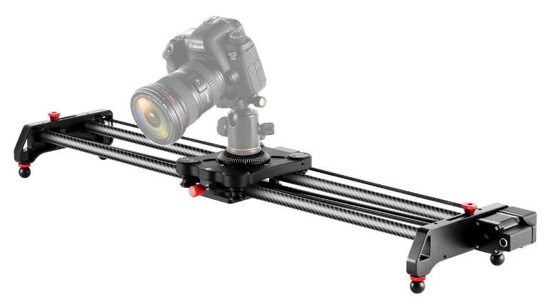 Слайдер карбоновий моторизований GVM GR-80QD Professional 80 см.