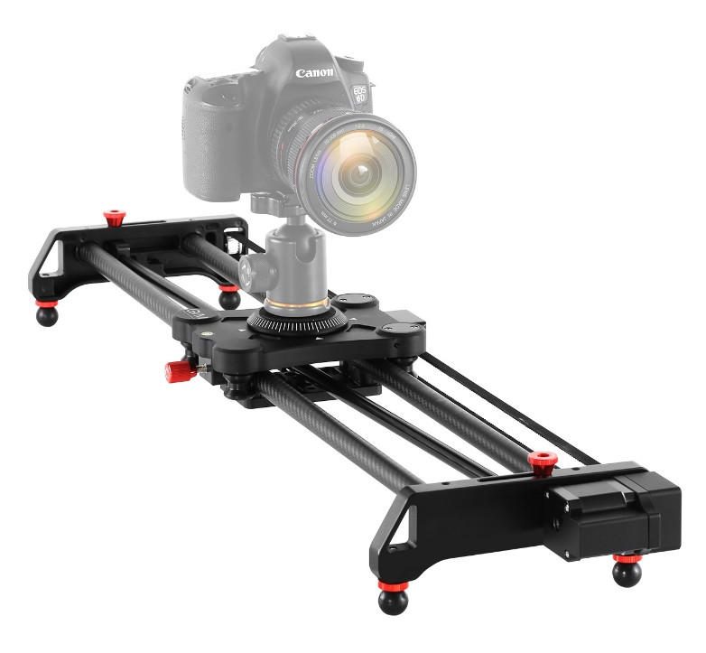 Слайдер карбоновий моторизований GVM GR-80QD Professional 80 см.