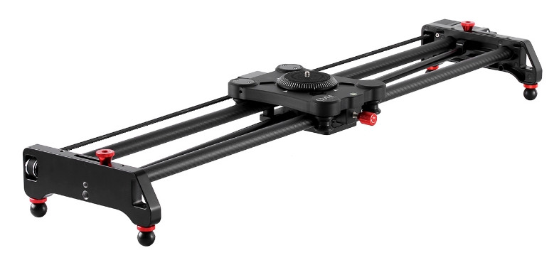 Слайдер карбоновий моторизований GVM GR-80QD Professional 80 см.